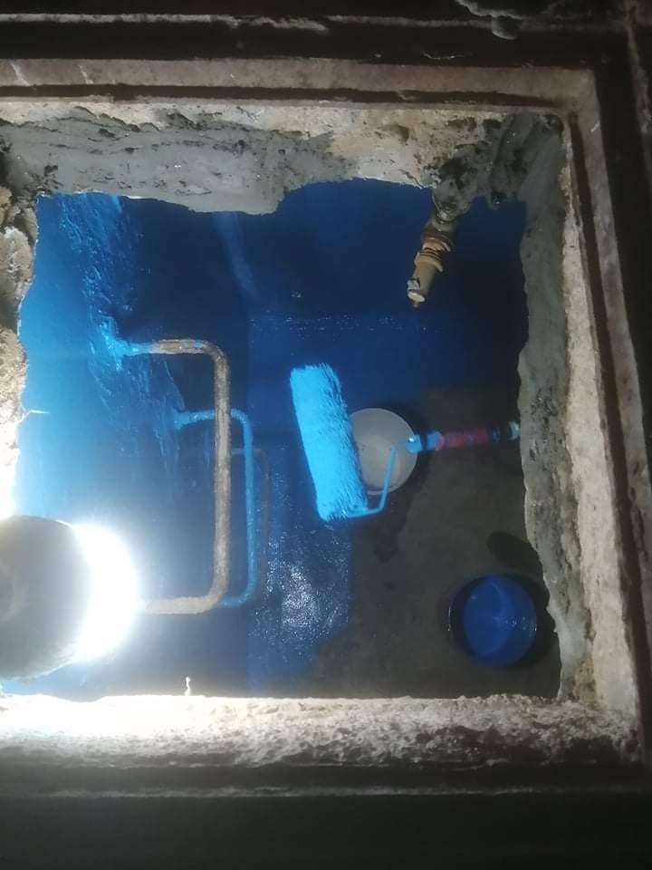 عزل خزانات المياه شمال الرياض