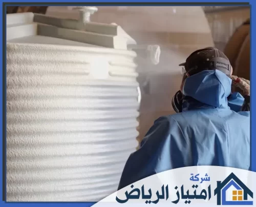 تنظيف وعزل خزانات بالمزاحمية 0506986916 شركة امتياز الرياض حلول ذكية. نحدد مكان التسريب بدقة ونعالجه لنضمن لك استهلاكاً مثالياً وحماية لعقاراتك.
