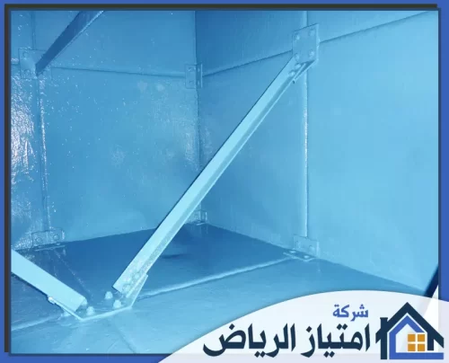 عزل خزانات المياه من الداخل بالخرج 0506986916 شركة امتياز الرياض نستخدم كاميرات الفحص والتحليل الدقيق للأنابيب لضمان صيانة مثالية وحماية أكيدة لعقارك